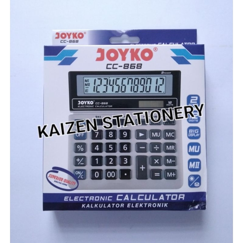 

KALKULATOR ELEKTRONIK CC-868