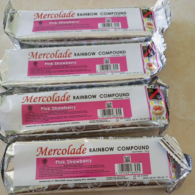 

2Xbtygneal Sakha Snack ) Mercolade Coklat Batang Warna Warni 150Gr