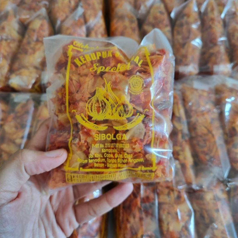 

KRIPIK SAMBAL SIBOLGA,RENYAH,NIKMAT