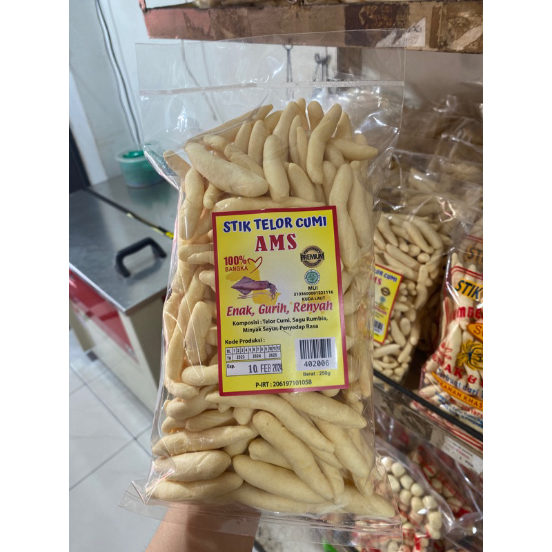 

Kericu "Stick Telor Cumi" AMS 250g