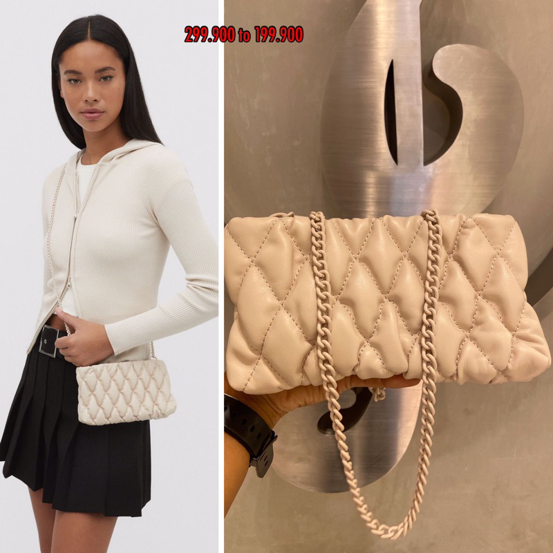 SALE‼️ STRADIVARIUS TAS SELEMPANG DENGAN RANTAI