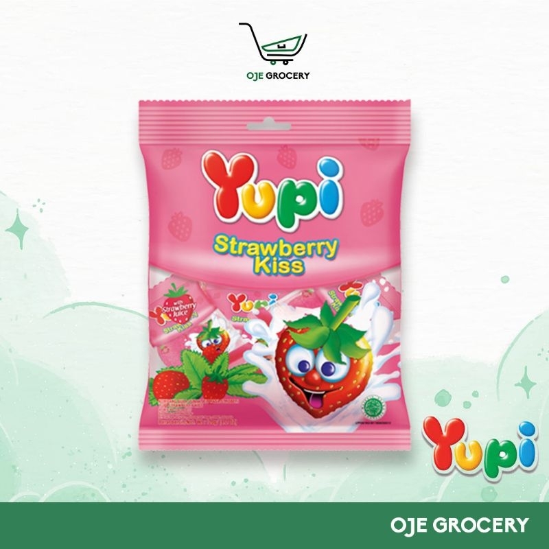 

PERMEN YUPI - YUPI STRAWBERRY KISS - PERMEN JELLY
