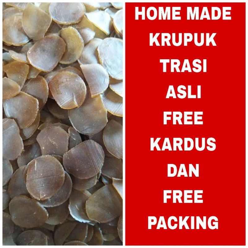 

krupuk trasi home made