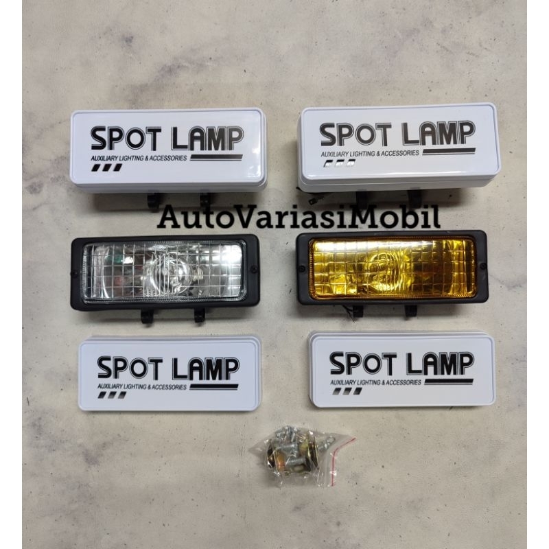 Foglamp Lampu Tembak Galaxy Mobil kotak Universal