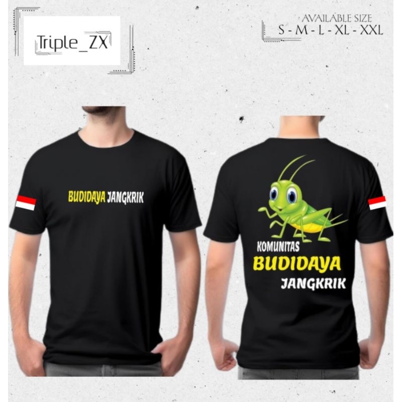 KAOS BUDIDAYA JANGKRIK INDONESIA