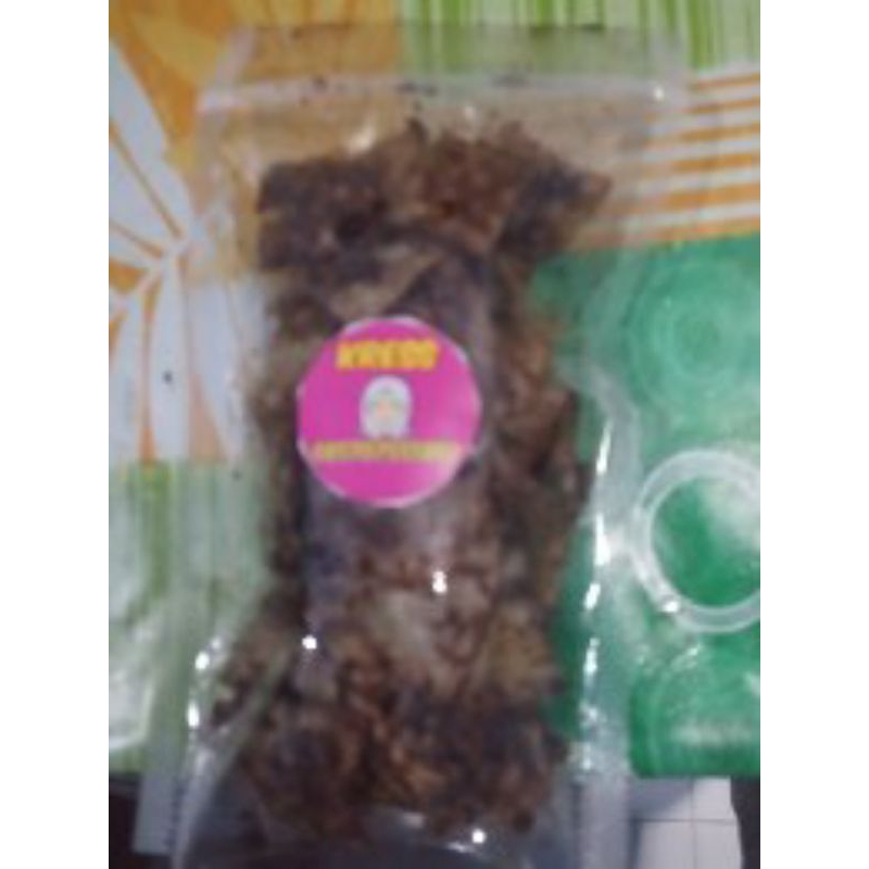 

krupuk pangsit coklat