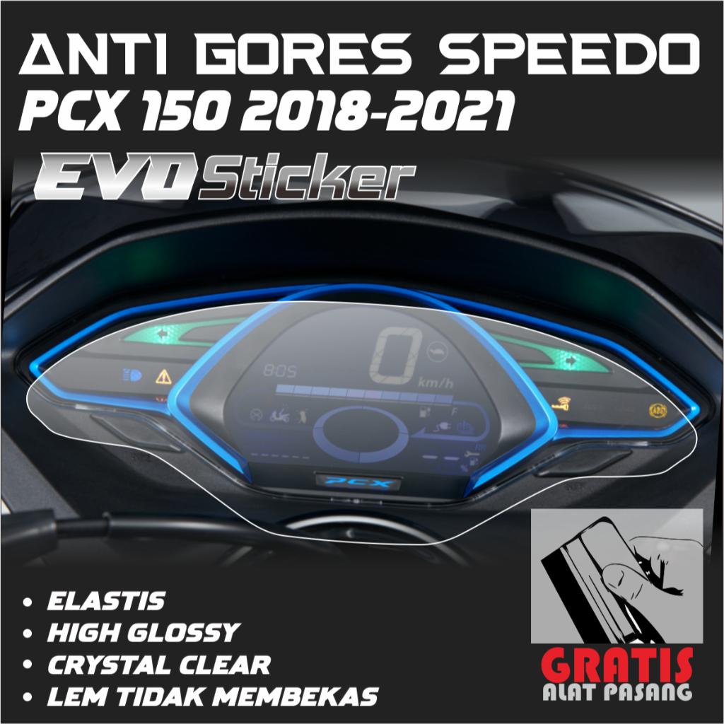 Stiker Speedo PCX 150 Sticker Pelindung Speedometer Pcx 2018 2019 2020