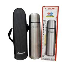 Shuma Termos Steinless/Suma Thermos,Menyimpan Air Panas Dingin, Tutup Baru, Tas Kain