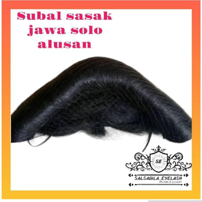 Sanggul subal sasak jawa solo alusan