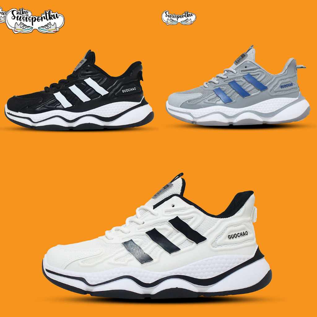 SEPATU FASHION AND SPORT GUOCHAO SLIDE LIGHTWEIGHT GQ-1 SIZE 39-44