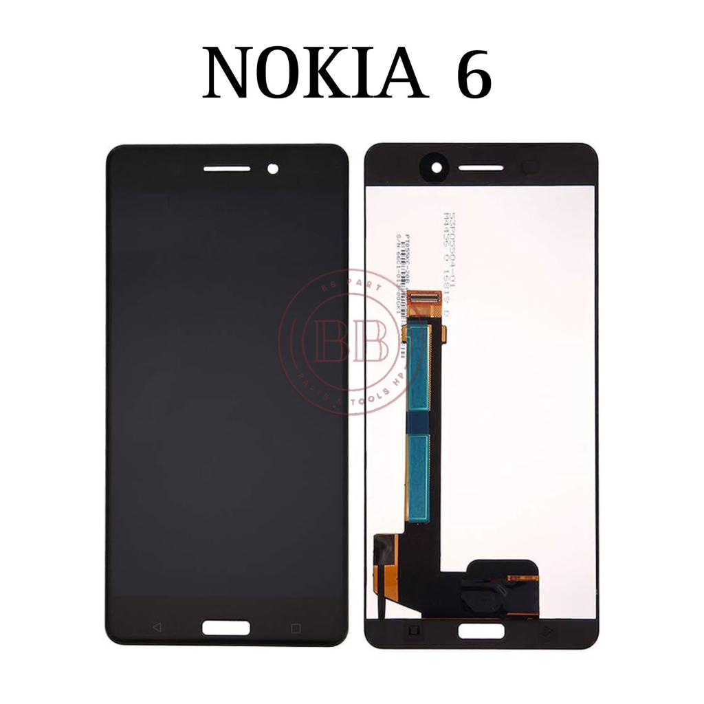 LCD Touchscreen Fullset Nokia 6 / N6 / TA1000 TA1003 TA1021 TA1025 TA1033 TA1039 TA-1000 TA-1003 TA-
