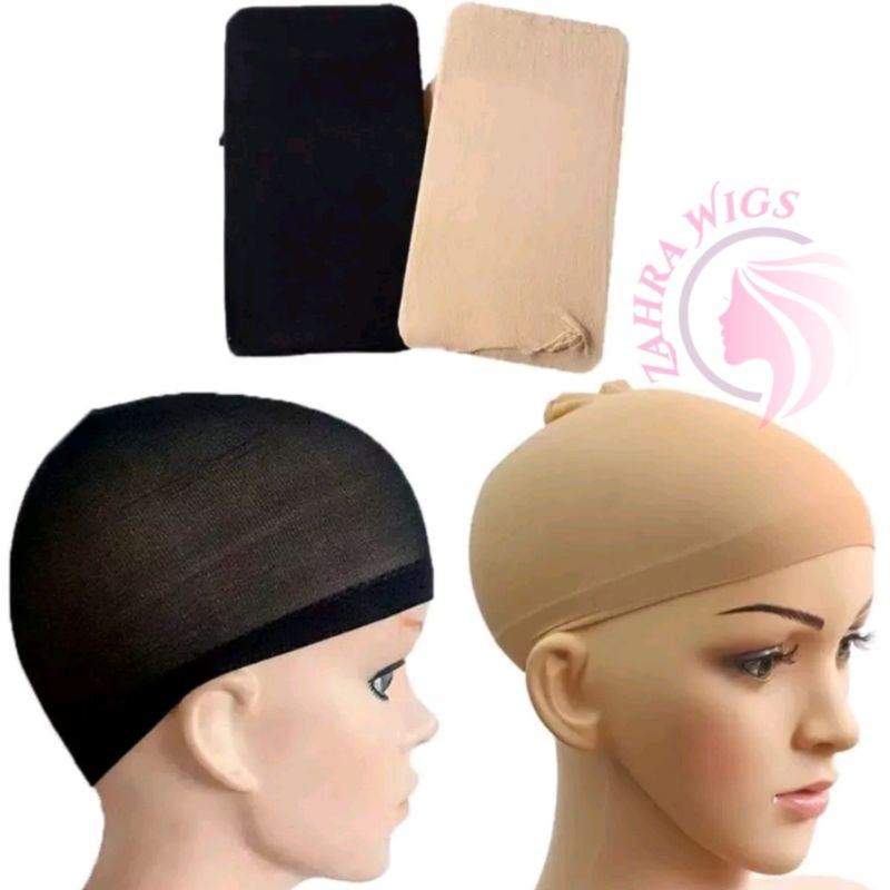 WIG CAP HAIRNET UNTUK PAKAI WIG MODEL STOCKING