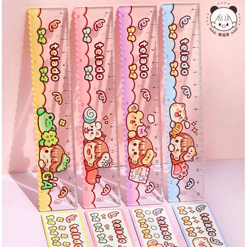 

Penggaris Telado High Quality Premium Ruler ATK Anak Lucu