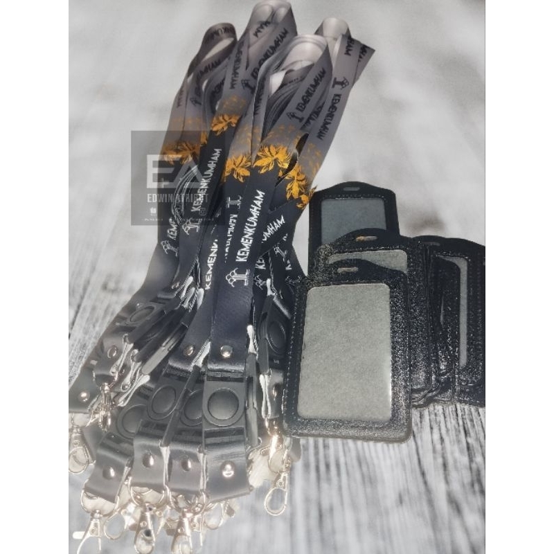 

KALUNG ID CARD KEMENKUMHAM TERBARU LANYARD+CASE