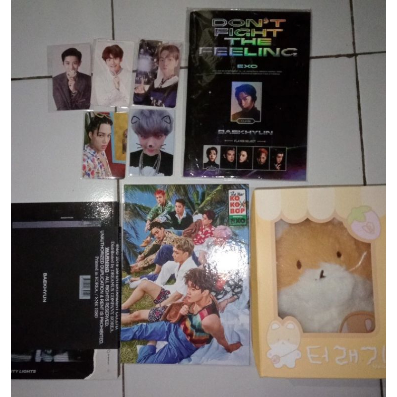 CLEARANCE SALE merch exo PC baekhyun teolaegi, album only