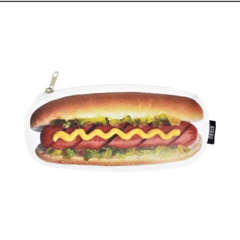 

Ataru Zipper Pouch Hotdog Tempat Pensil Tempat Atk