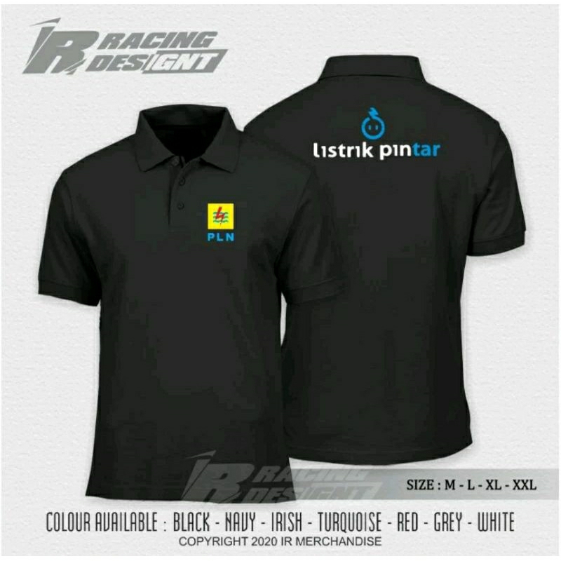 Baju Kaos Polo PLN /Kaos Pria