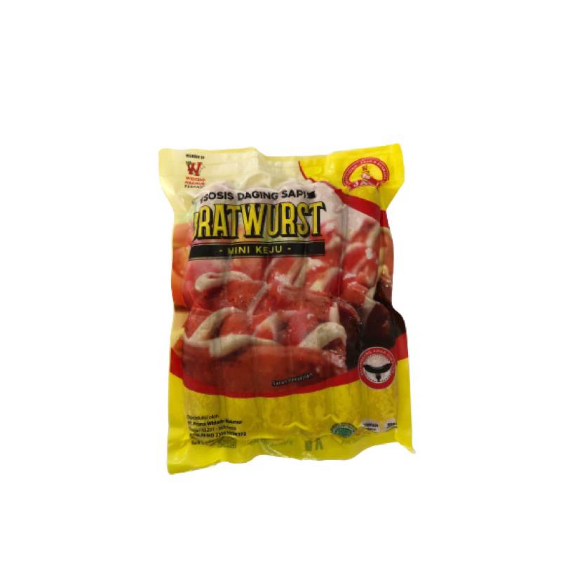 

Bratwurst: Sosis Daging Sapi Mini Keju & Original