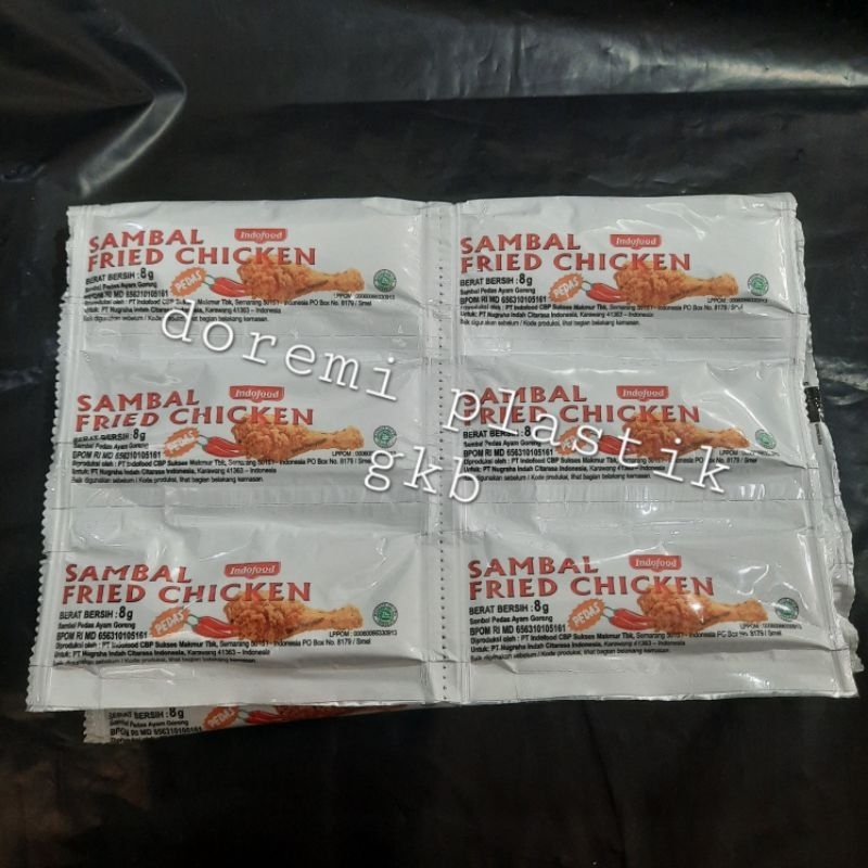 

Indofood sambel fried chicken 8g 24 sachet