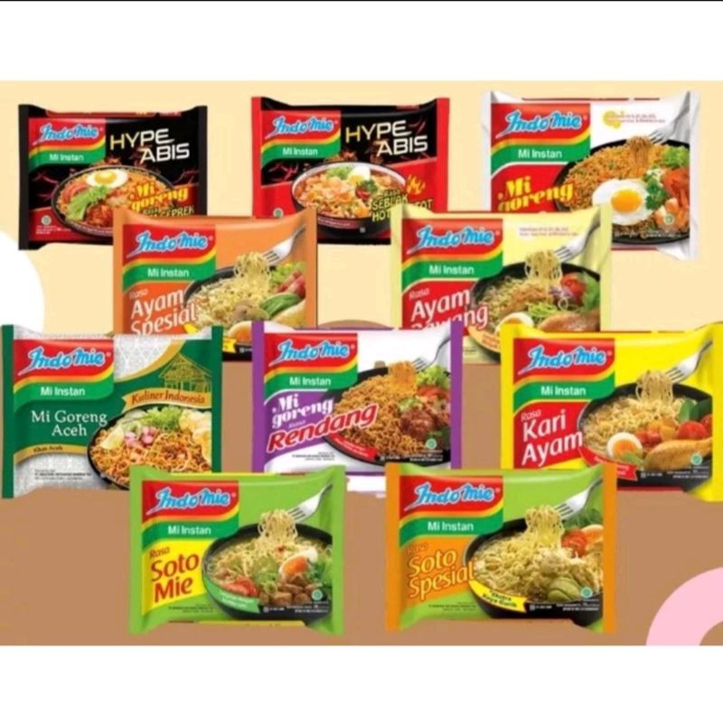 

INDOMIE MIE INSTANT ECERAN