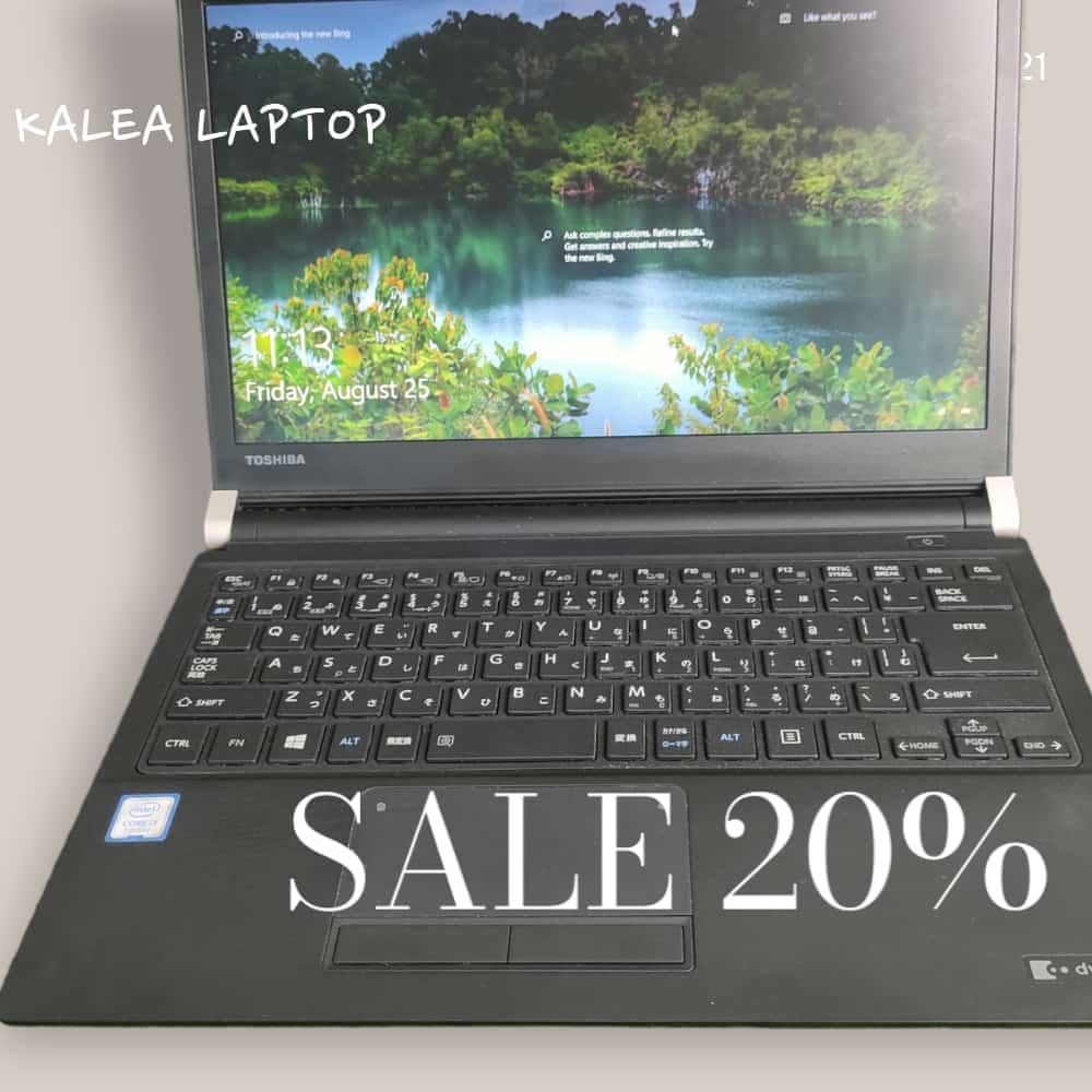 LAPTOP CONSUMER TOSHIBA DYNABOOK R73 CORE I5/I3 GEN 7 13 INCH MURAH