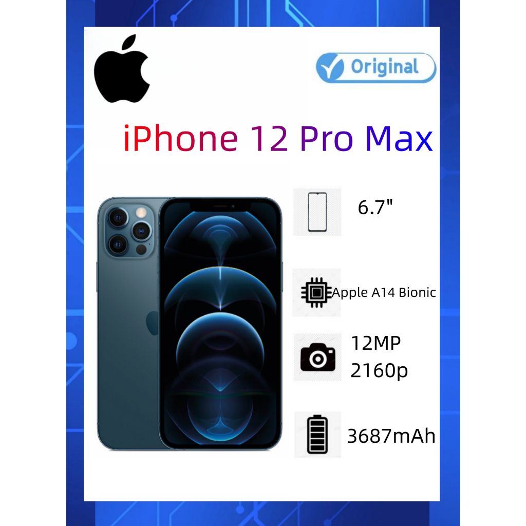 iPhone 12 Pro SECOND &amp; iPhone 12 Pro Max SECOND ORIGINAL BEKAS MULUS FULLSET