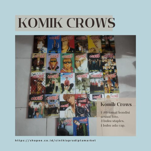 KOMIK CROWS SET 1-26