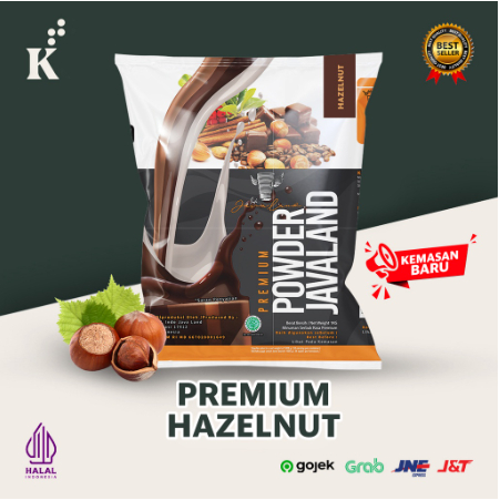 

Bubuk Minuman Premium Hazelnut JavaLand Grande Depok 1kg