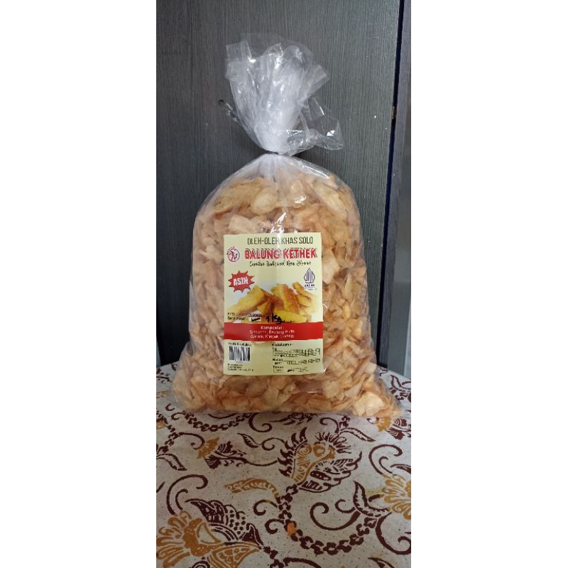 

cemilan tradisional keripik singkong Balung kethek