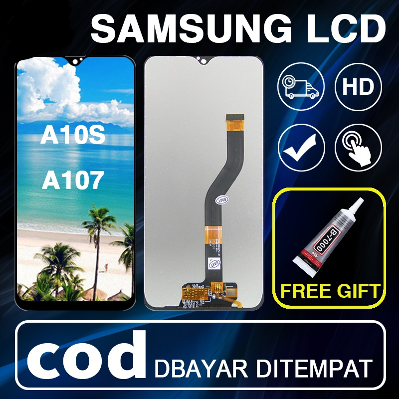 【ORIGINAL】Lcd Samsung A10S/A107 Original Fullset layar hp Touchscreen Digitizer Resolusi Tinggi