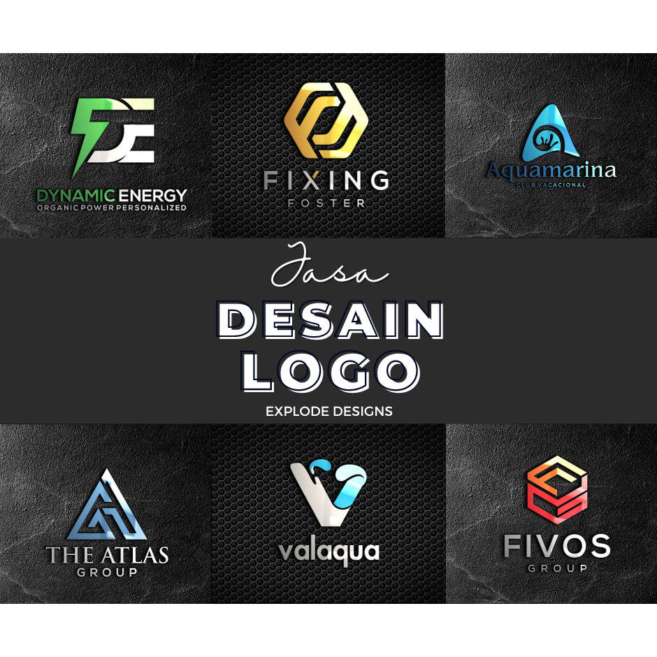 Jasa Pembuatan Logo Exclusive & Branding Identitas - Paket Lengkap File Master AI EPS PDF - Desain L