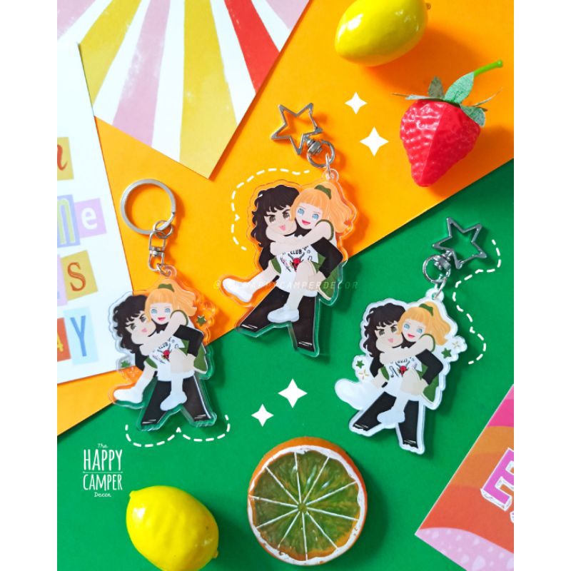 EdSsy (Eddie Chrissy - Stranger Things) | Acrylic Keychain