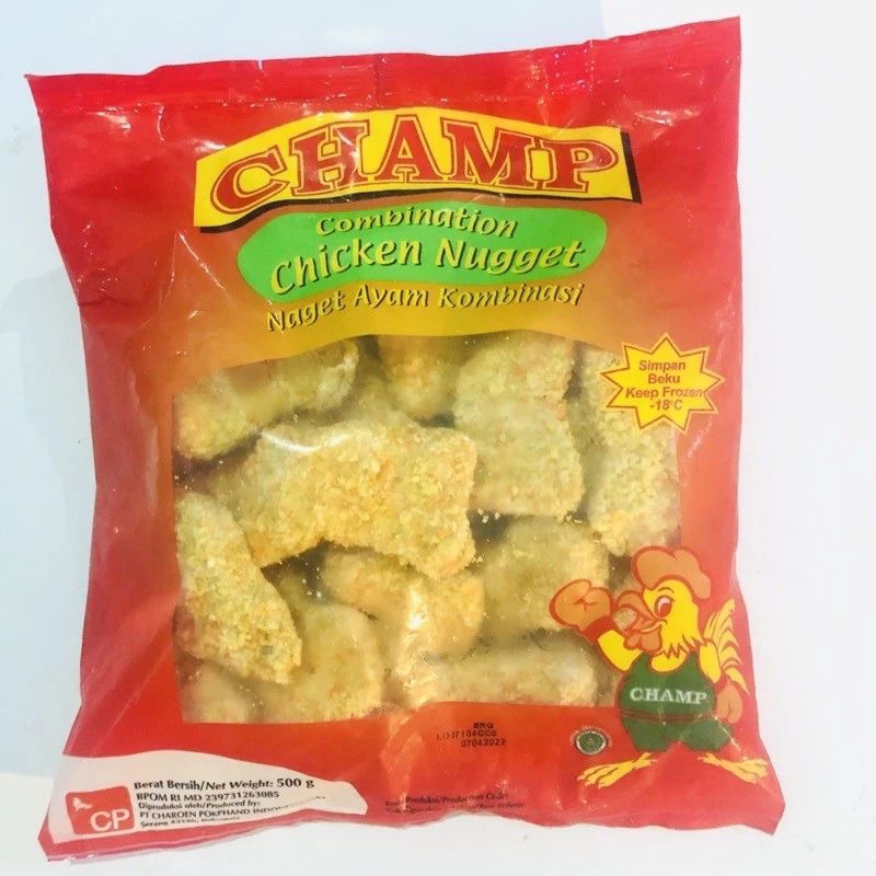 

Naget champ 500 gram