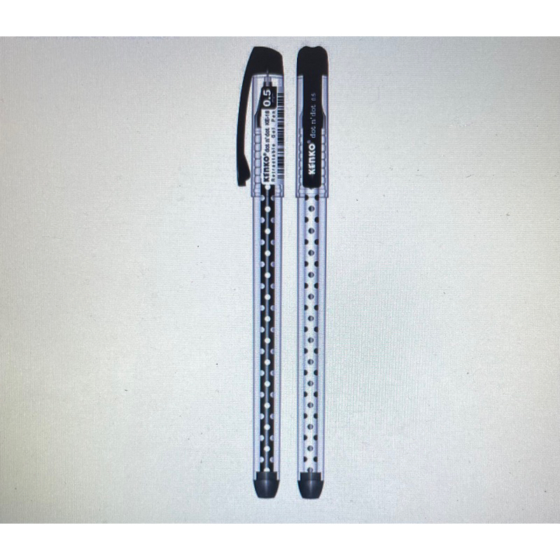 

Kenko Gel Pen Tinta Hitam (Dot n' dot) Black (12PCS)