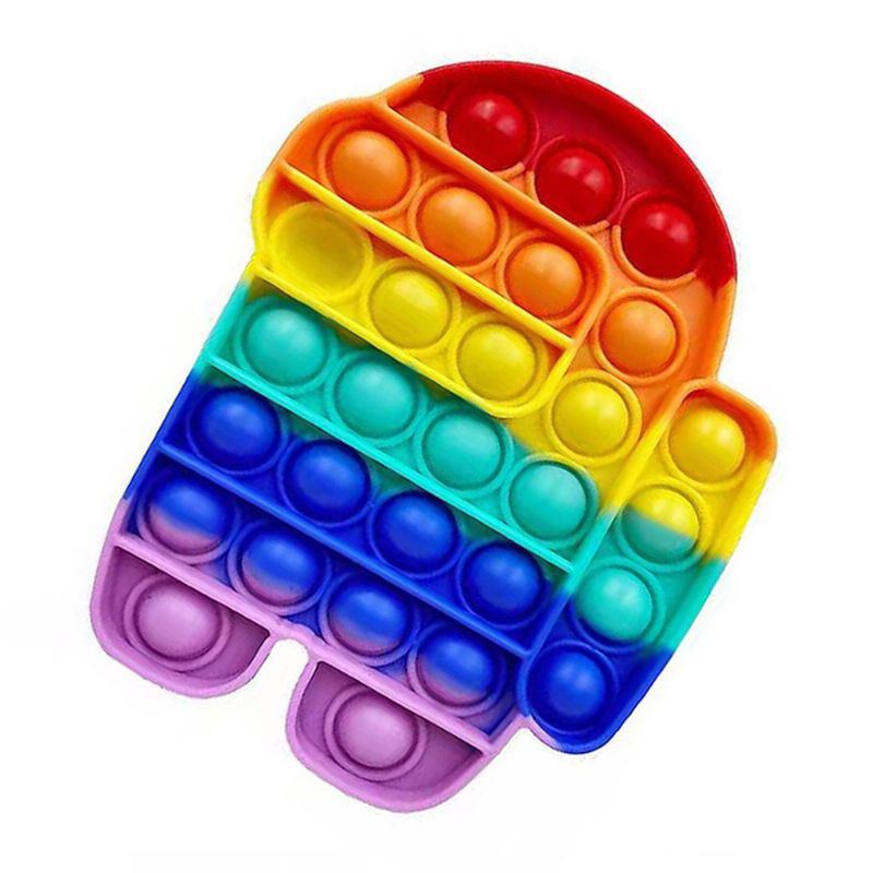 POP IT among us rainbow