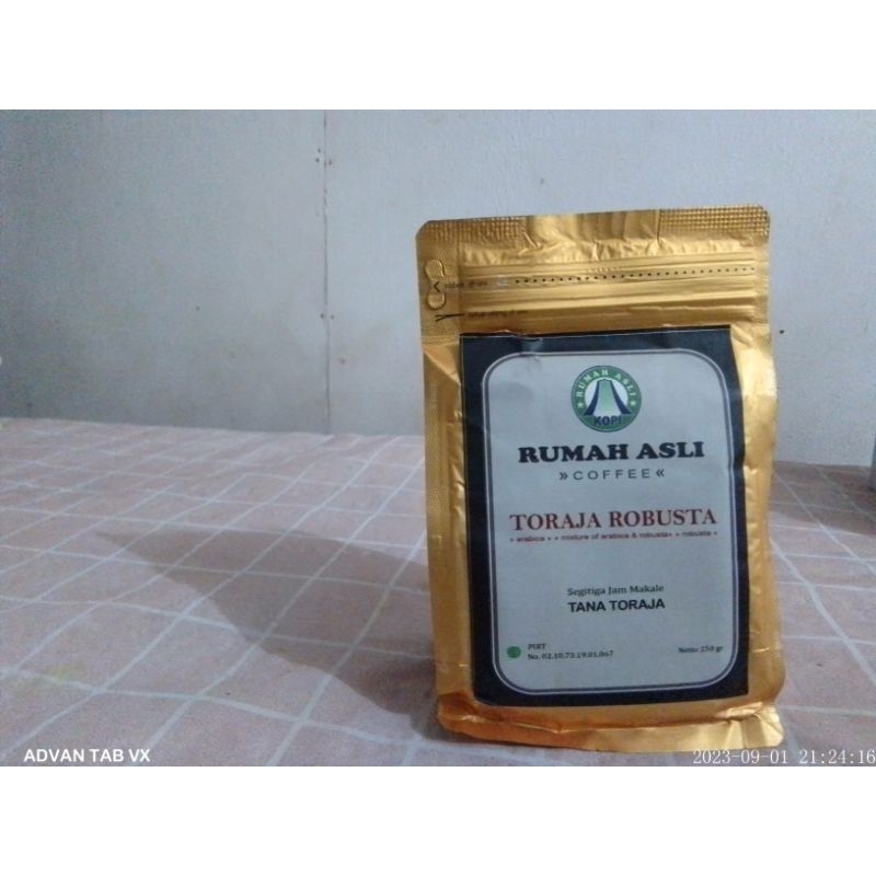 

Kopi Toraja Robusta 250 gram