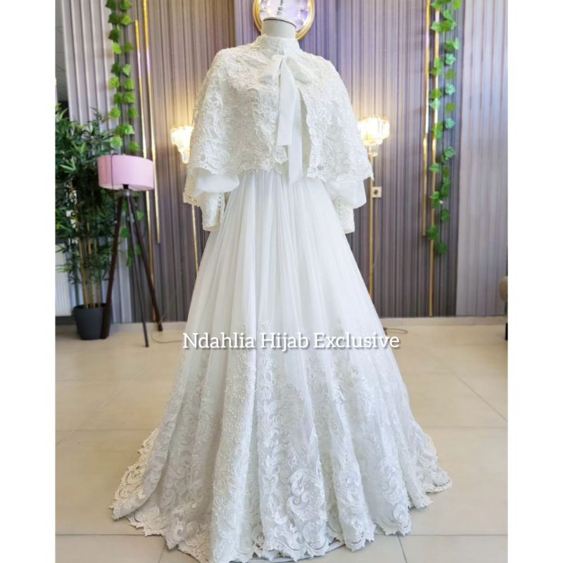 GAUN PENGANTIN TURKI BOLERO