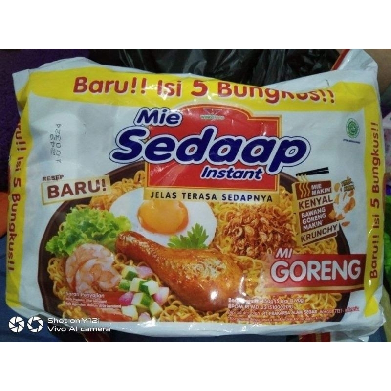 

MIE SEDAAP GORENG ISI 5