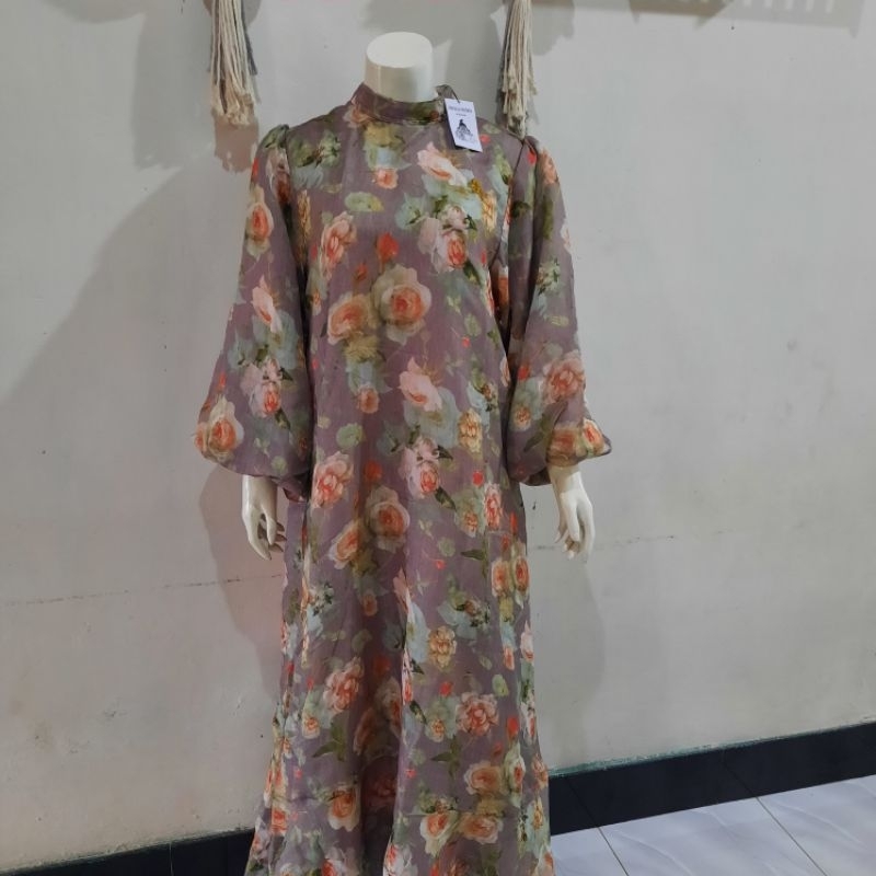 Gamis Organza Premium ORI By Shella saukia