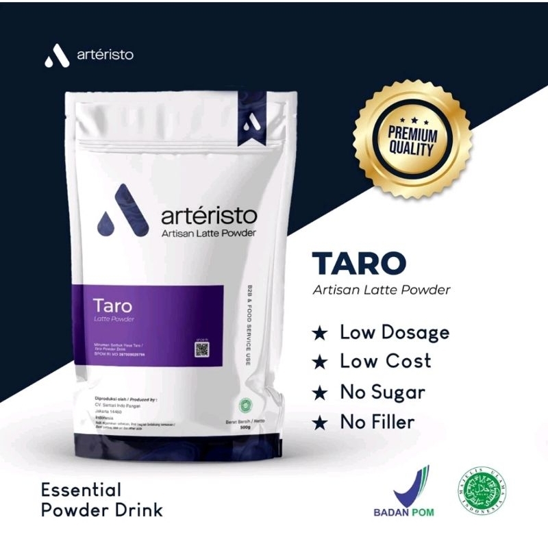

ARTERISTO TARO 500GRAM PREMIUM POWDER NO SUGAR