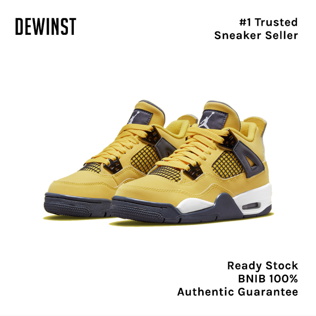 Air Jordan 4 Retro Lightning GS