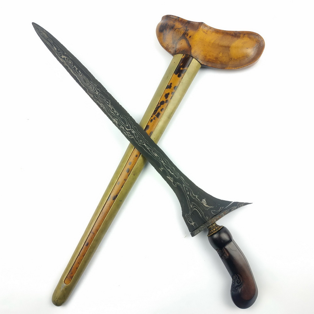 Keris Sepuh Tilam Upih Pamor Wiji Timun HB V