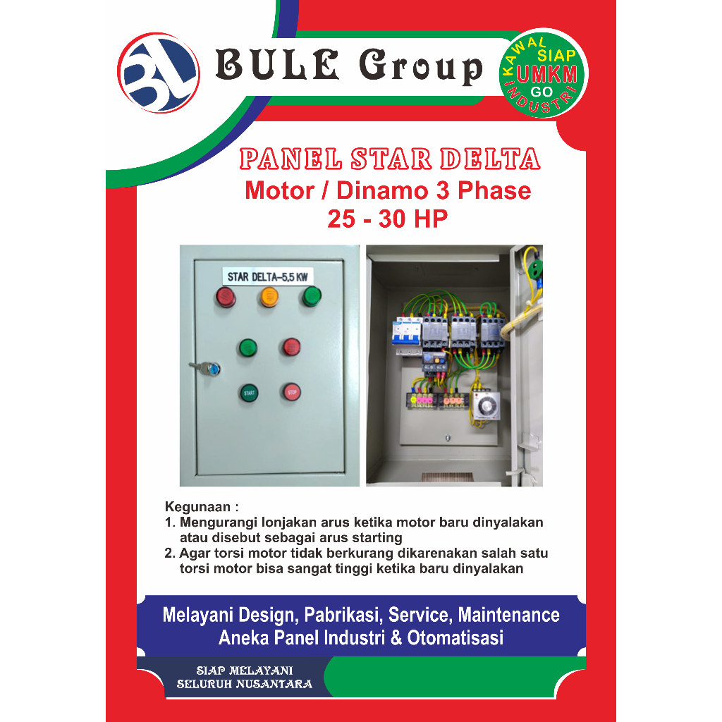 Panel Star Delta 25 - 30 HP