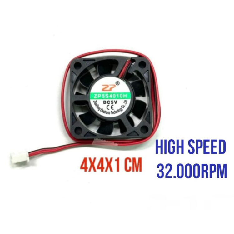 Kipas DC 5V 4cm Cooling Fan 4 cm 5 V 5 Volt 5Volt 4x4 Mini