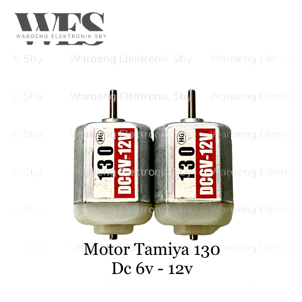 DINAMO DC 12V MOTOR TAMIYA TIPE 130 DC 12V