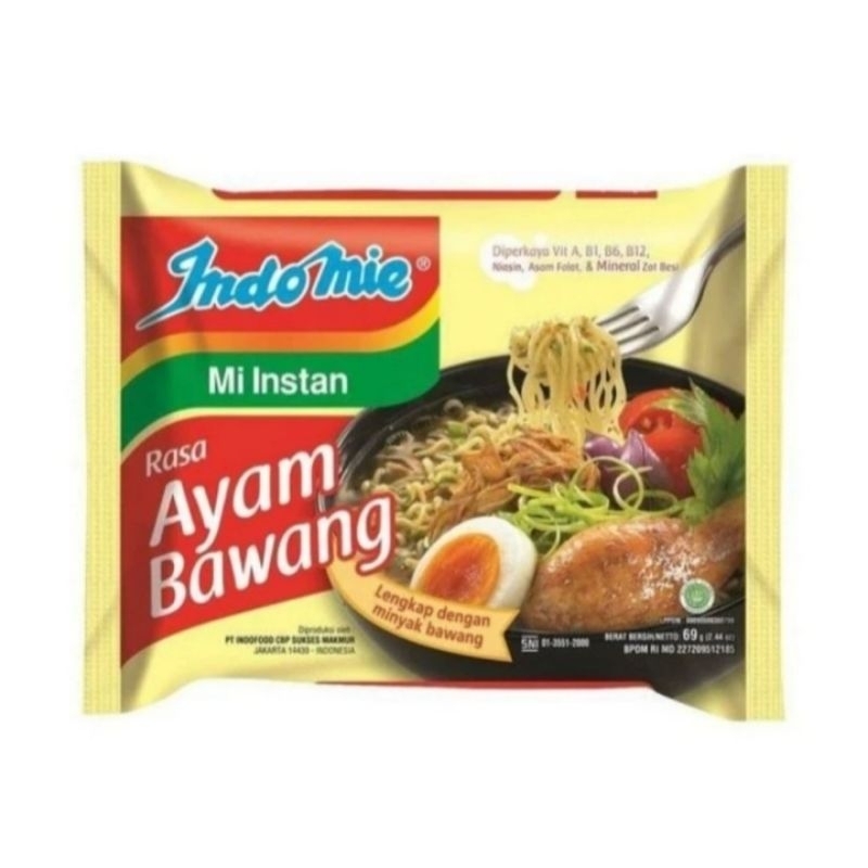 

INDOMIE AYAM BAWANG 69 GR