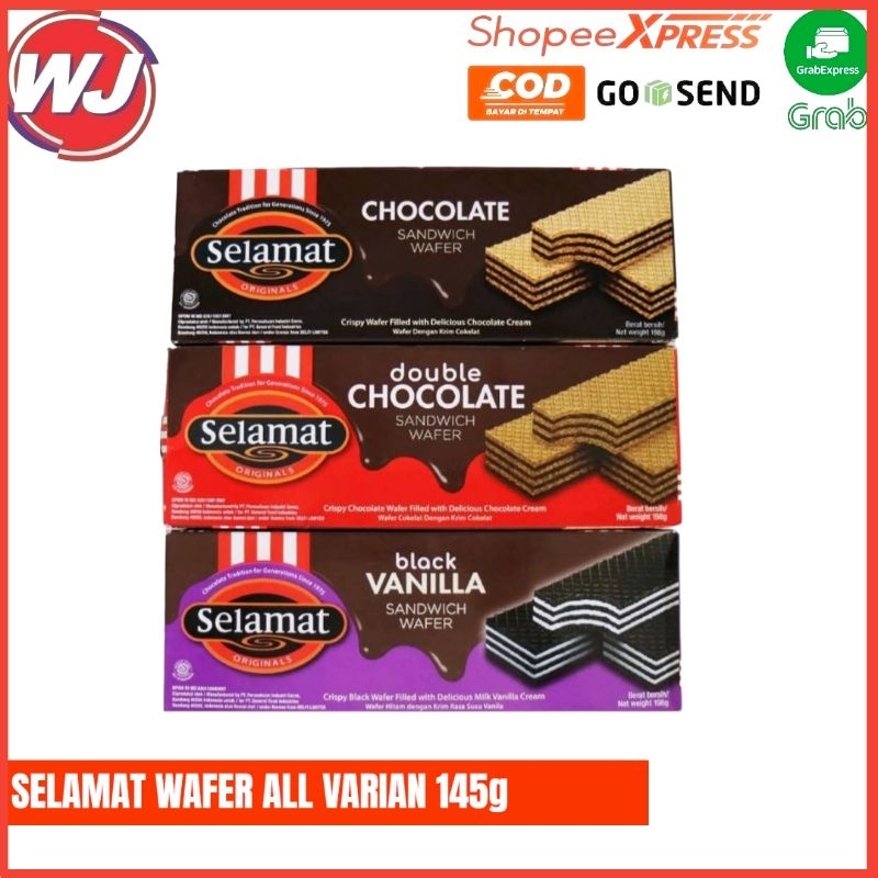 

SELAMAT SANDWICH WAFER ALL VARIAN 145g