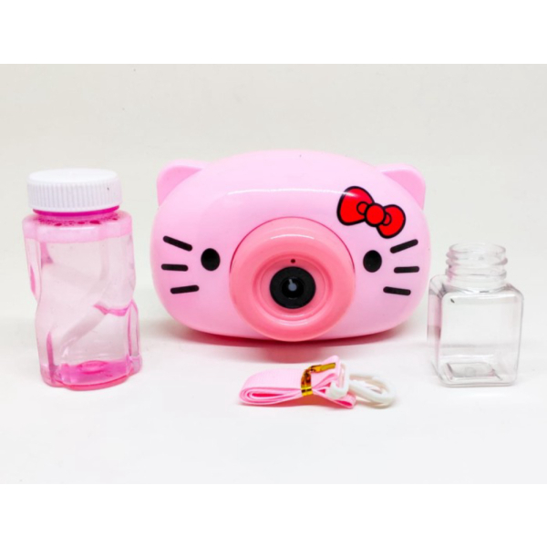 Dijual Mainan Bubble Camera Electric Karakter - hello kitty Murah