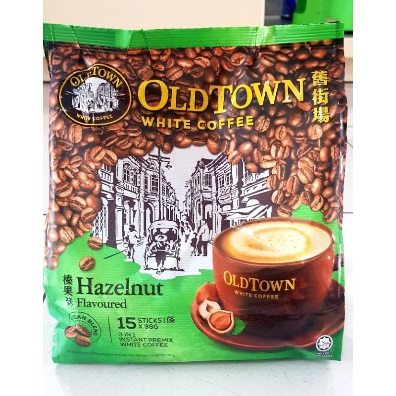 

Oldtown White Coffee Hazelnut