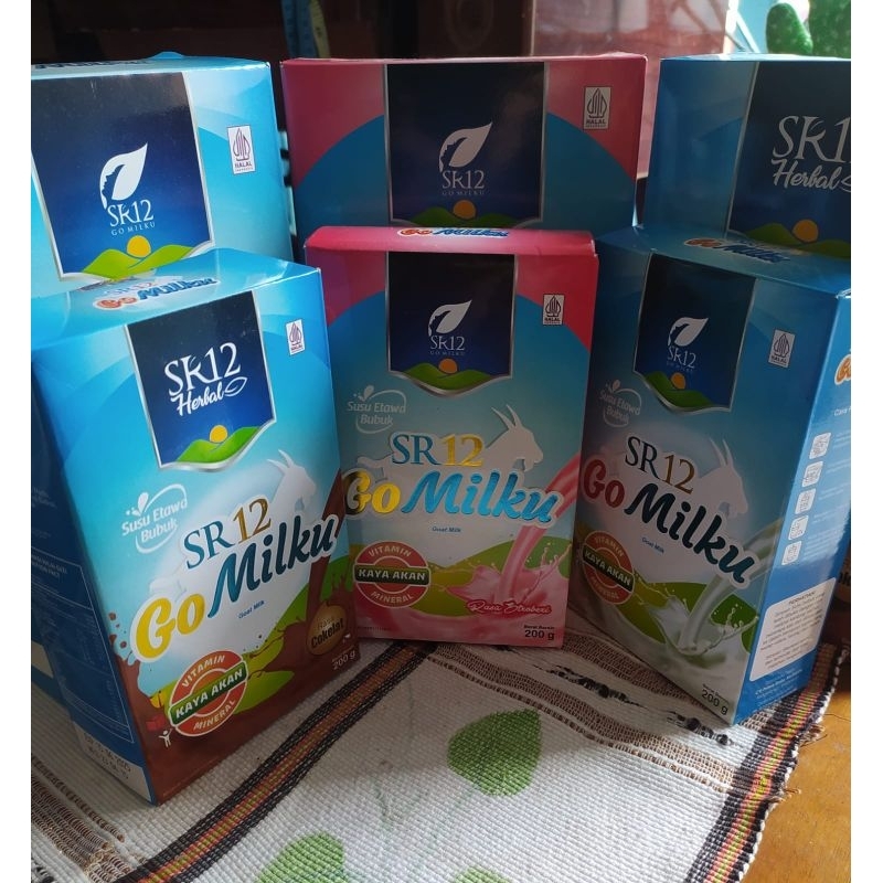 

SUSU KAMBING ETAWA BUBUK SR12 GO MILKU
